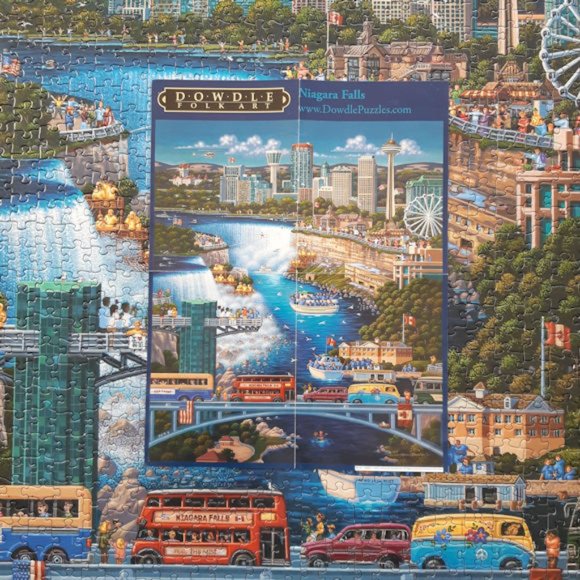 DOWDLE Niagara Falls 1000 🧩 Puzzle - Picture 2 of 8